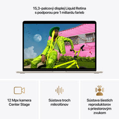 15-inch MacBook Air: Apple M5 chip with 10-core CPU and 10-core GPU, 512GB SSD - Starlight