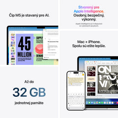 15-inch MacBook Air: Apple M5 chip with 10-core CPU and 10-core GPU, 512GB SSD - Starlight