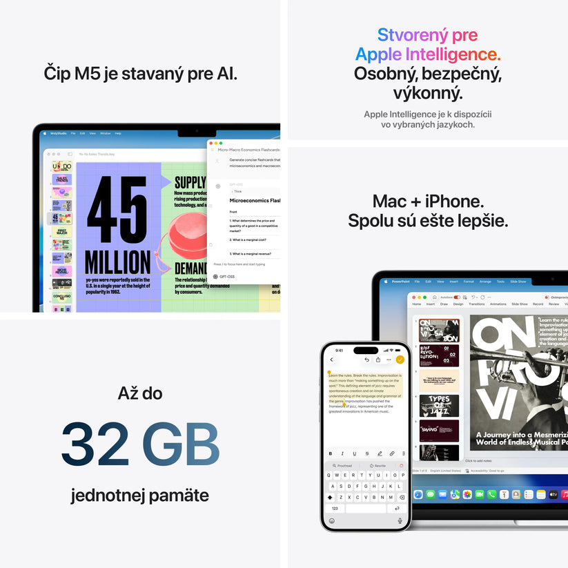 15-inch MacBook Air: Apple M5 chip with 10-core CPU and 10-core GPU, 512GB SSD - Starlight