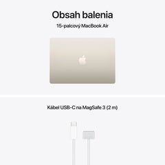 15-inch MacBook Air: Apple M5 chip with 10-core CPU and 10-core GPU, 512GB SSD - Starlight