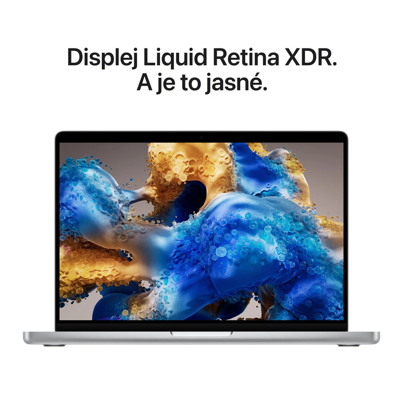 14-inch MacBook Pro: Apple M5 Pro chip with 15-core CPU and 16-core GPU, 2TB SSD - Silver