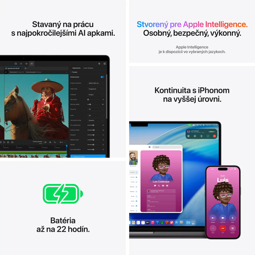 MacBook Pro 16", Displej s nanotextúrou, Apple M5 Max čip, 18jadrové CPU, 40jadrové GPU, 64 GB, 4TB SSD, SK - Strieborná