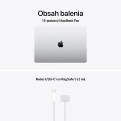 MacBook Pro 16", Displej s nanotextúrou, Apple M5 Max čip, 18jadrové CPU, 40jadrové GPU, 64 GB, 4TB SSD, SK - Strieborná