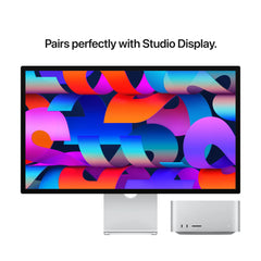 Mac Studio, Apple M3 Ultra čip, 28jadrové CPU, 60jadrové GPU, 96GB, 4TB SSD - strieborný