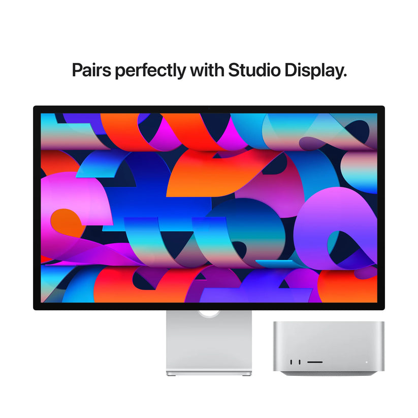 Mac Studio, Apple M3 Ultra čip, 28jadrové CPU, 60jadrové GPU, 96GB, 4TB SSD - strieborný