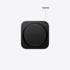 Mac mini: Apple M5 Pro čip s 15-jadrovým CPU a 16-jadrovým GPU, 48 GB jednotnej pamäte, 2TB SSD úložisko, 2,5-gigabitový Ethernet – strieborný