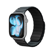Magnetický remienok NextOne Magnetic Switch pre Apple Watch 38/40/41/42 mm – čierno-sivý