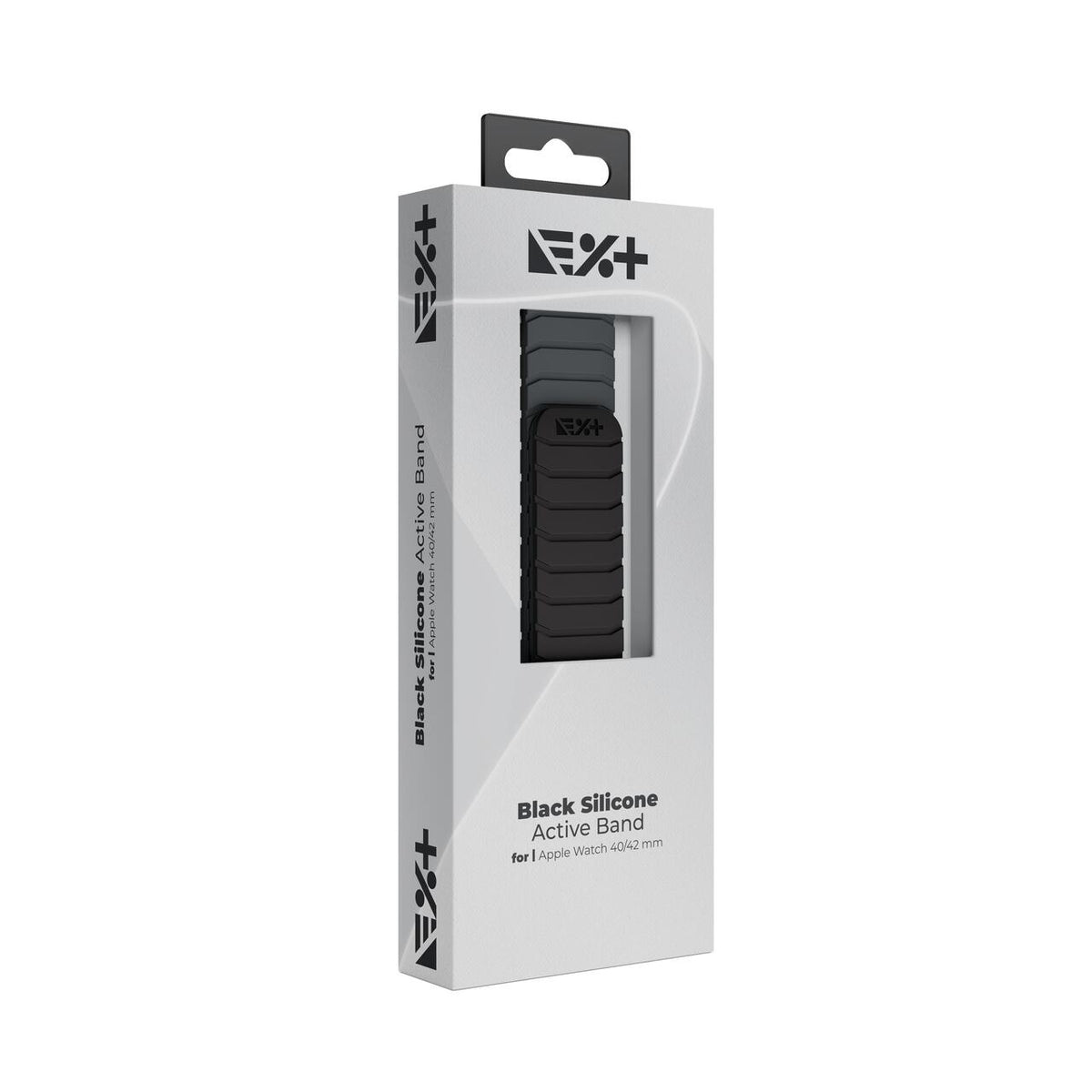 Magnetický remienok NextOne Magnetic Switch pre Apple Watch 38/40/41/42 mm – čierno-sivý