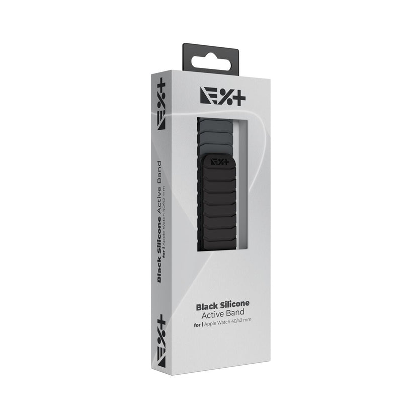 Magnetický remienok NextOne Magnetic Switch pre Apple Watch 38/40/41/42 mm – čierno-sivý