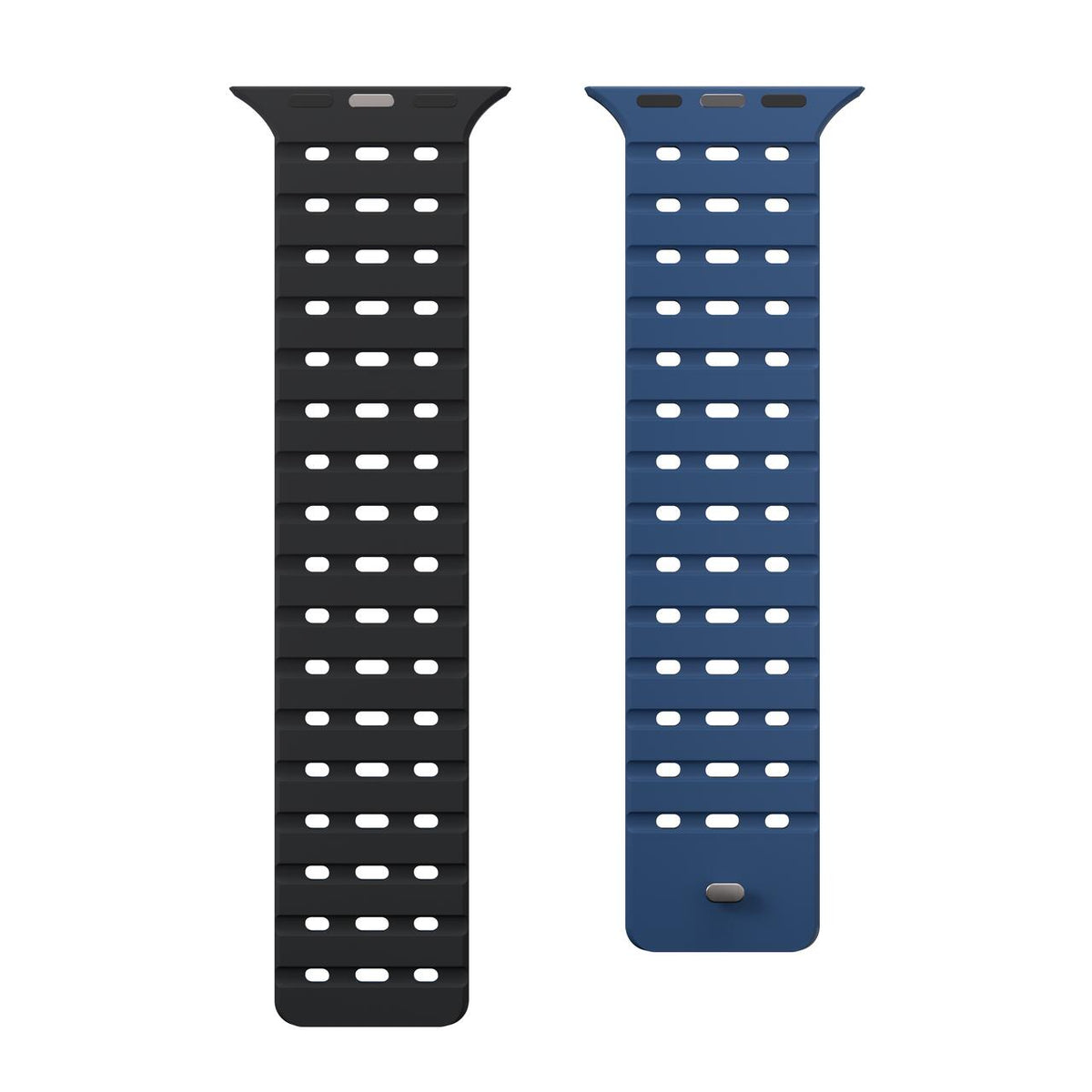 Silikónový remienok NextOne Silicone Strap pre Apple Watch 42/44/45/46/49 mm – modrý