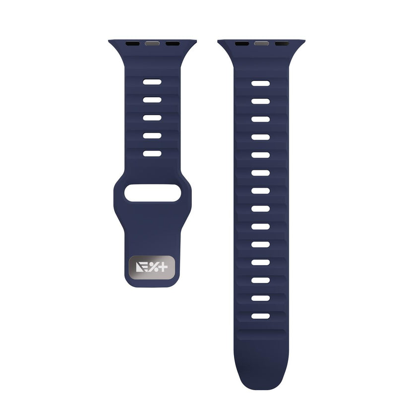 Silikónový remienok NextOne Silicone Active Band pre Apple Watch 42/44/45/46/49 mm – modrý