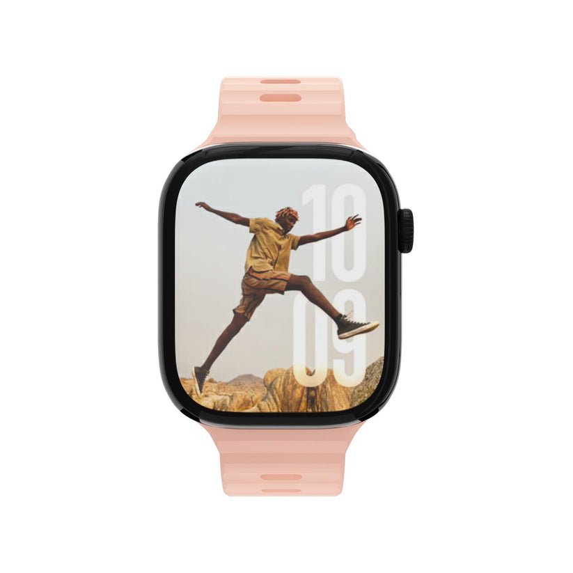 Silikónový remienok NextOne Silicone Active Band pre Apple Watch 38/40/41/42 mm – ružový