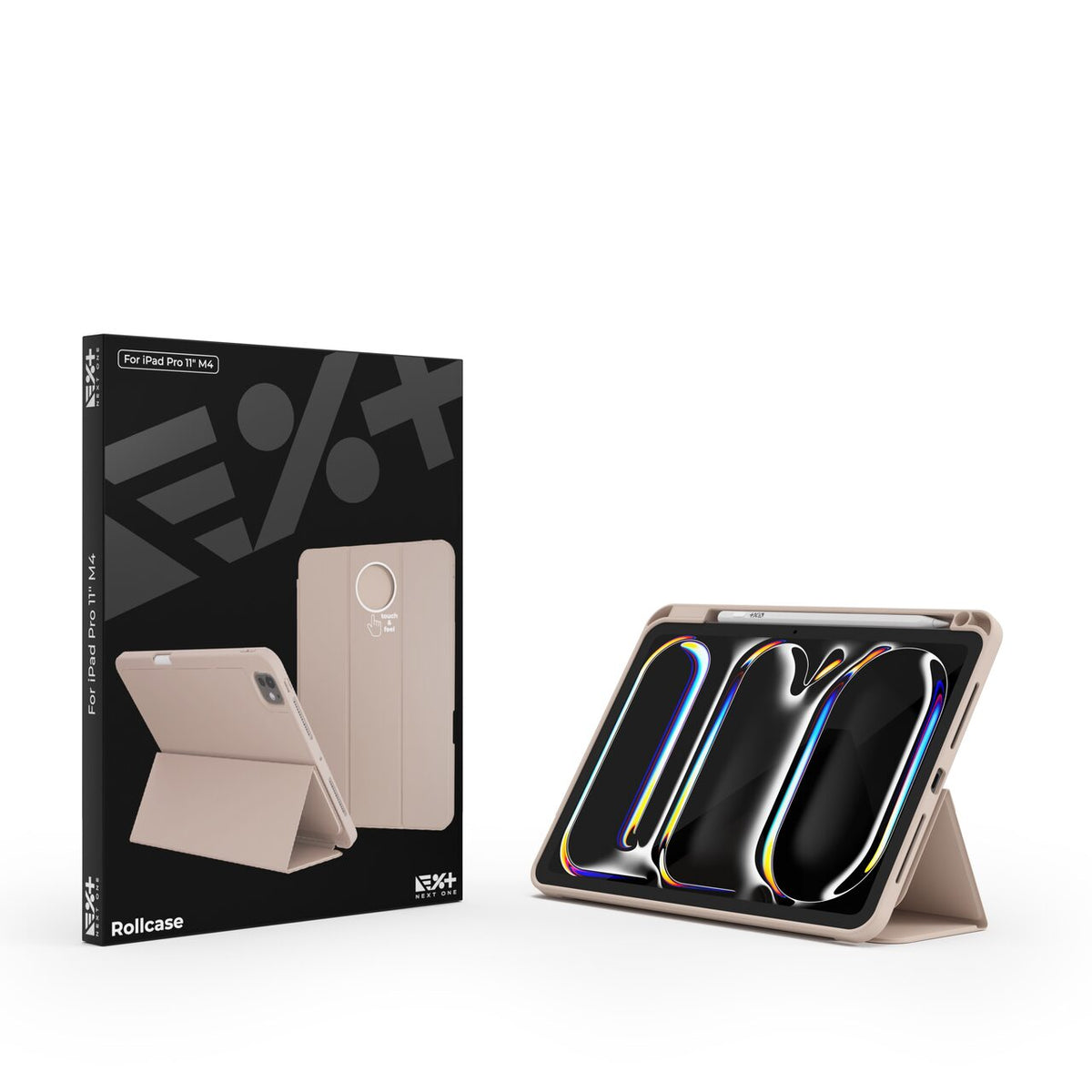 Puzdro NextOne RollCase pre iPad Pro 11″ (M4) – ružové - iSTYLE.sk