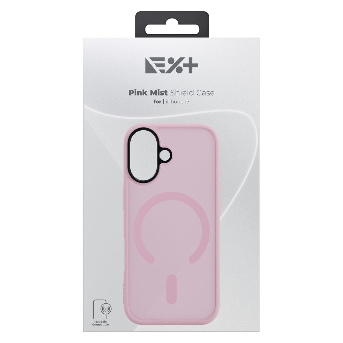 Kryt NextOne Mist Shield pre iPhone 17 – ružový