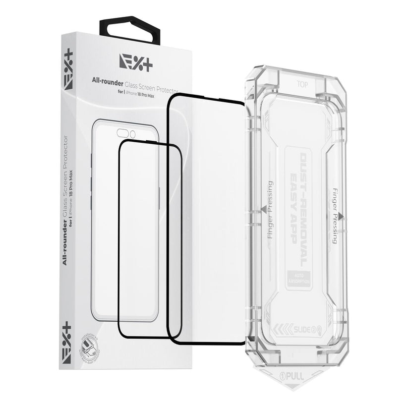 Ochranné sklo NextOne All-Rounder pre iPhone 18 Pro Max s inštalačnou sadou