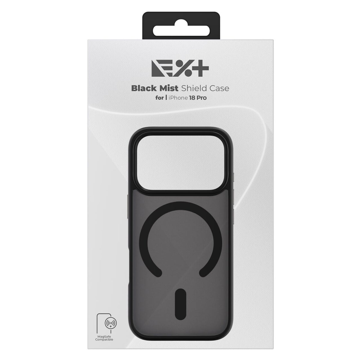 Kryt NextOne Mist Shield pre iPhone 18 Pro – čierny - iSTYLE.sk