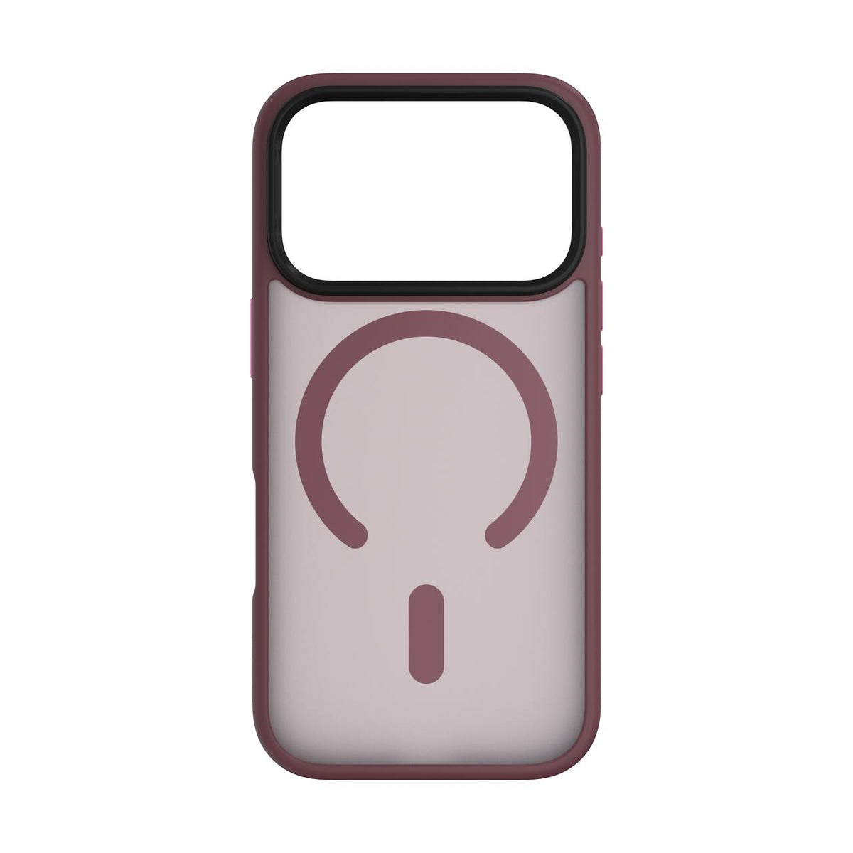 Kryt NextOne Mist Shield pre iPhone 18 Pro – tmavá čerešňová - iSTYLE.sk