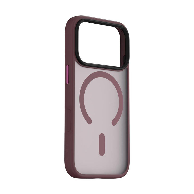 Kryt NextOne Mist Shield pre iPhone 18 Pro – tmavá čerešňová - iSTYLE.sk