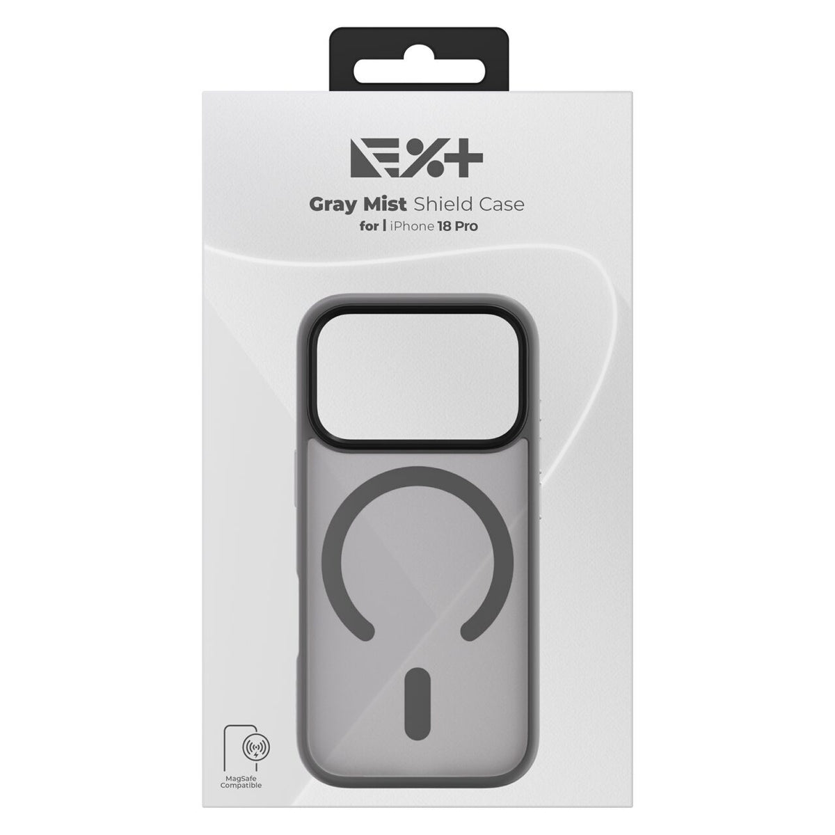 Kryt NextOne Mist Shield pre iPhone 18 Pro – sivý - iSTYLE.sk
