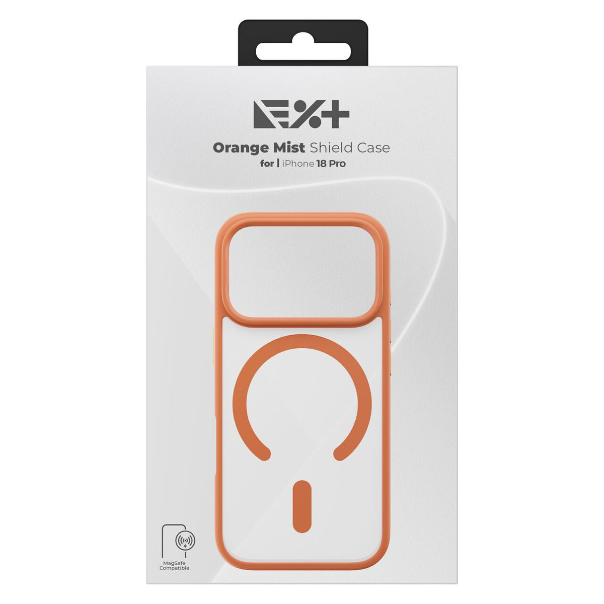 Kryt NextOne Mist Shield pre iPhone 18 Pro – oranžový - iSTYLE.sk