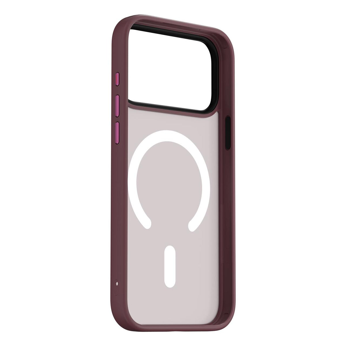 Kryt NextOne Mist Shield pre iPhone 18 Pro Max – tmavá čerešňová - iSTYLE.sk