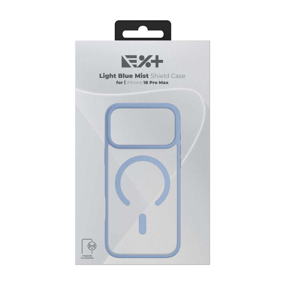 Kryt NextOne Mist Shield pre iPhone 18 Pro Max – svetlomodrý - iSTYLE.sk