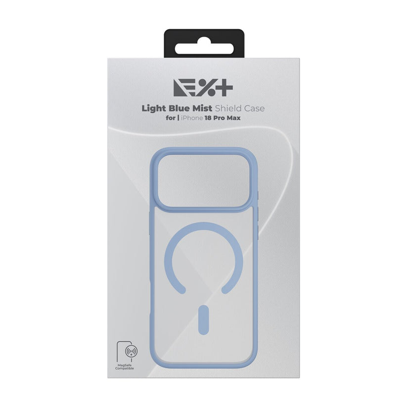 Kryt NextOne Mist Shield pre iPhone 18 Pro Max – svetlomodrý - iSTYLE.sk