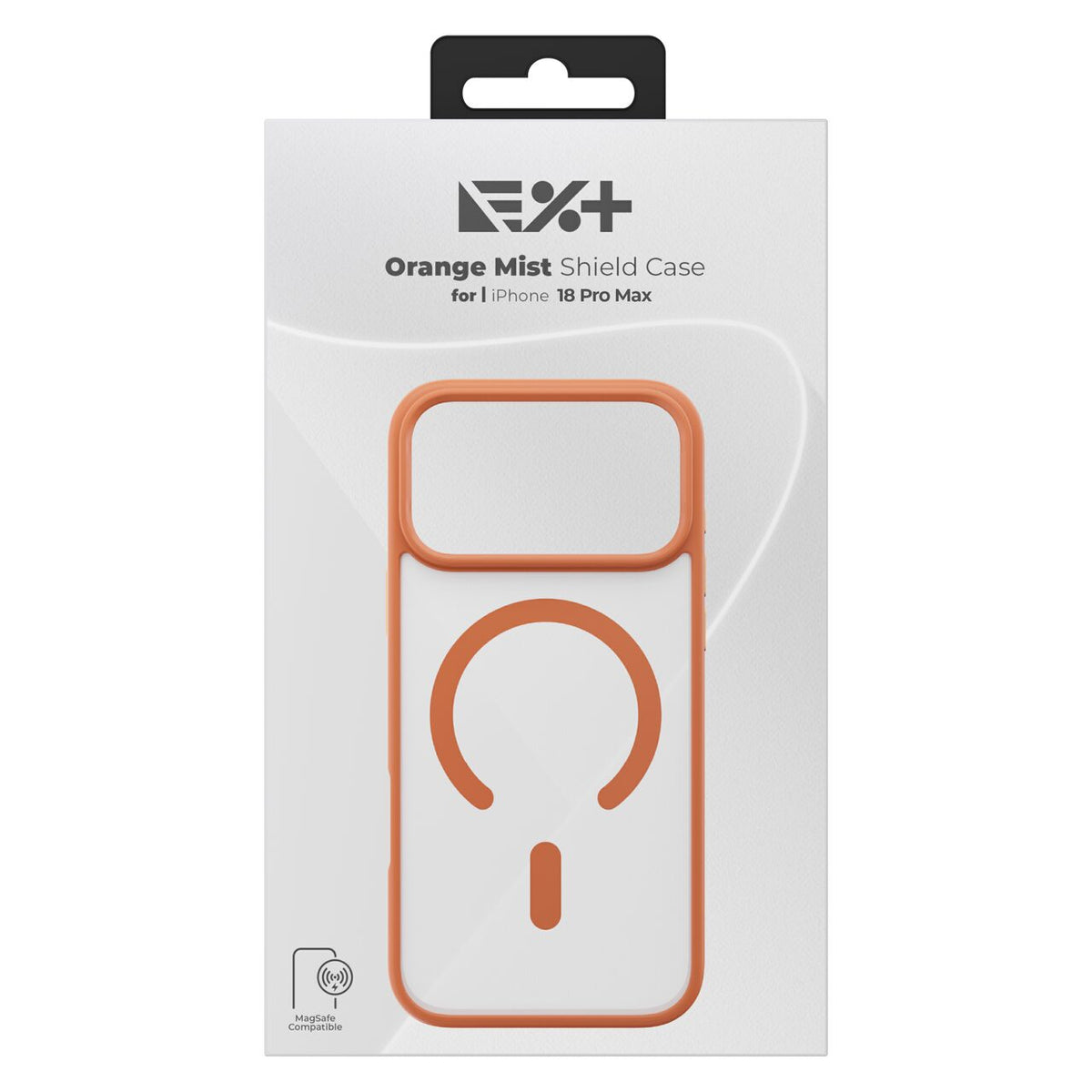 Kryt NextOne Mist Shield pre iPhone 18 Pro Max – oranžový - iSTYLE.sk