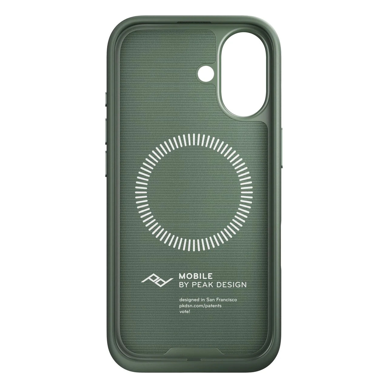Kryt pre iPhone 17 Peak Design Everyday Case - zeleno šalviový