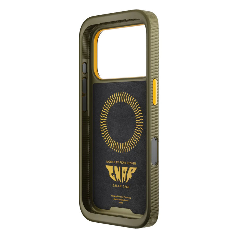 Kryt pre iPhone 17 Pro Max Peak Design Mobile GNAR Case - pieskovo hnedý - iSTYLE.sk