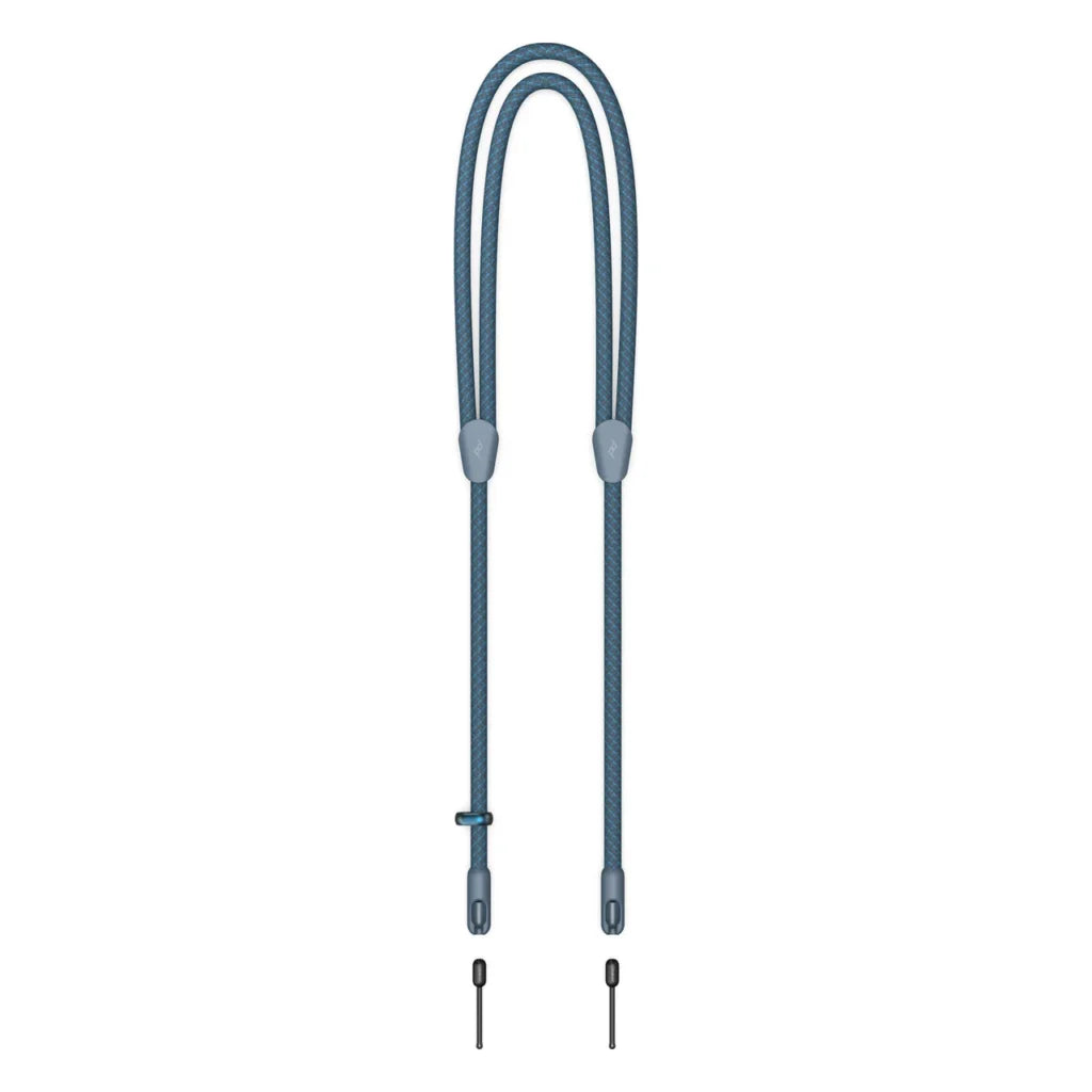 Rýchloupínací popruh na iPhone Peak Design Mobile Crossbody Strap - modrý