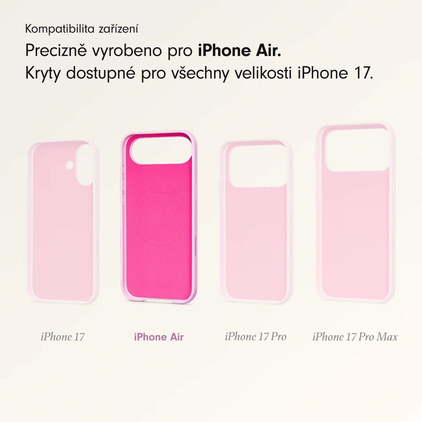 Kryt pre iPhone Air Beats s MagSafe a ovládačom fotoaparátu