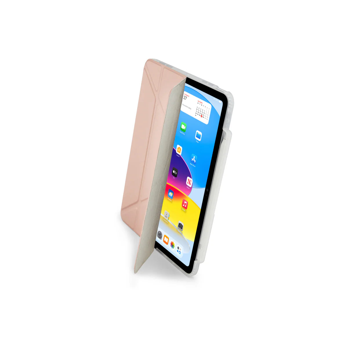 Kryt pre iPad (11./10. generácie) Pipetto Origami No1 Original Case - ružový - iSTYLE.sk