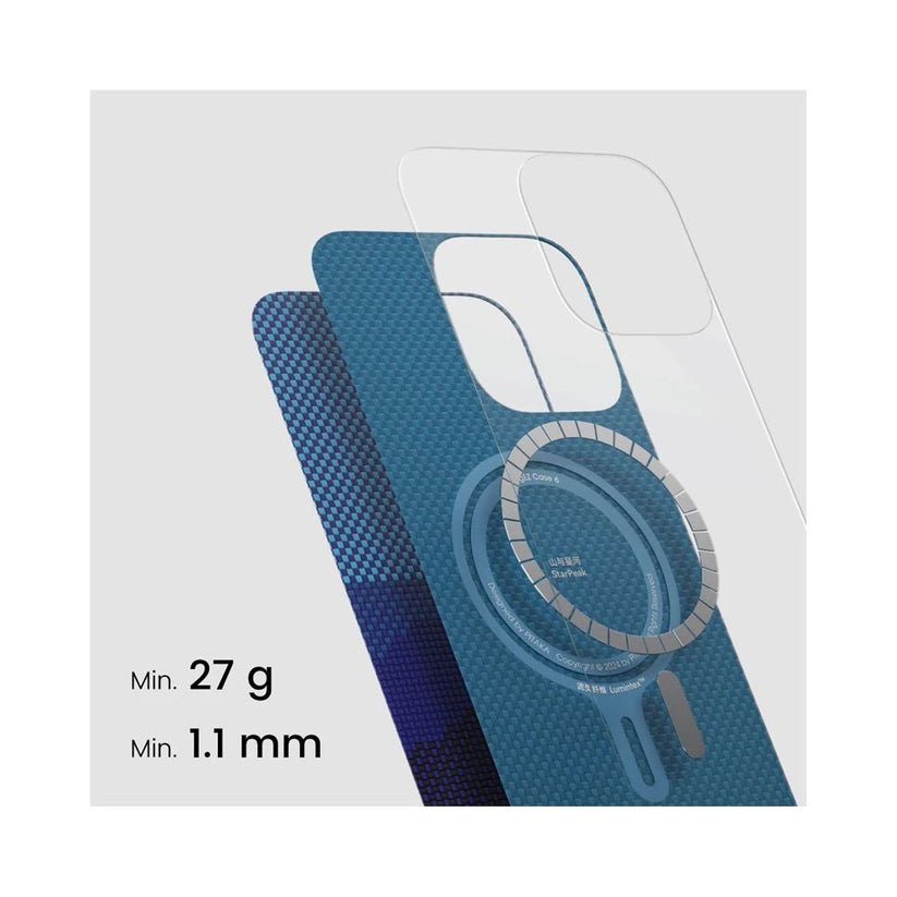 Kryt pre iPhone 16 Pro Max Pitaka StarPeak Luminous - Over the horizon - iSTYLE.sk