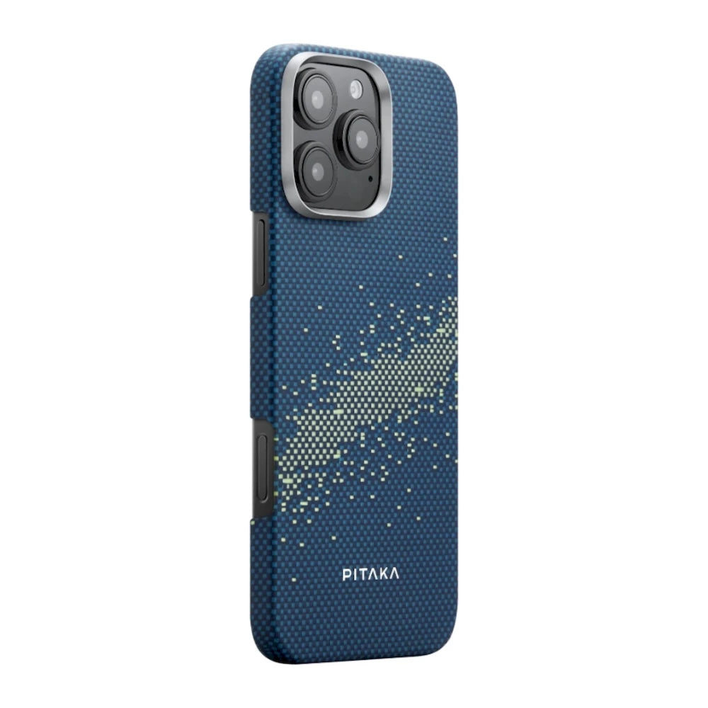 Kryt pre iPhone 16 Pro Max Pitaka Tactile Woven - StarPeak Milky Way Galaxy - iSTYLE.sk