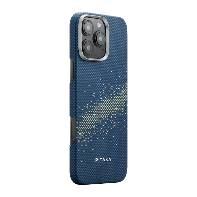 Kryt pre iPhone 16 Pro Max Pitaka Tactile Woven - StarPeak Milky Way Galaxy - iSTYLE.sk
