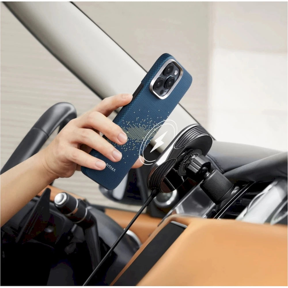 Kryt pre iPhone 16 Pro Max Pitaka Tactile Woven - StarPeak Milky Way Galaxy - iSTYLE.sk