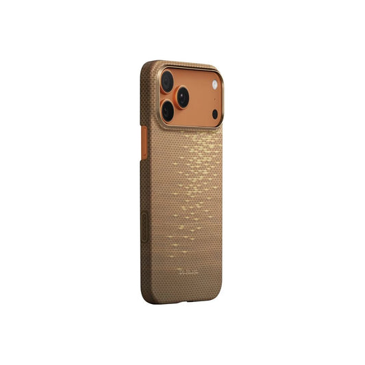 Kryt pre iPhone 17 Pro Max Pitaka Ultra-Slim Case MagSafe - Golden Glint - iSTYLE.sk