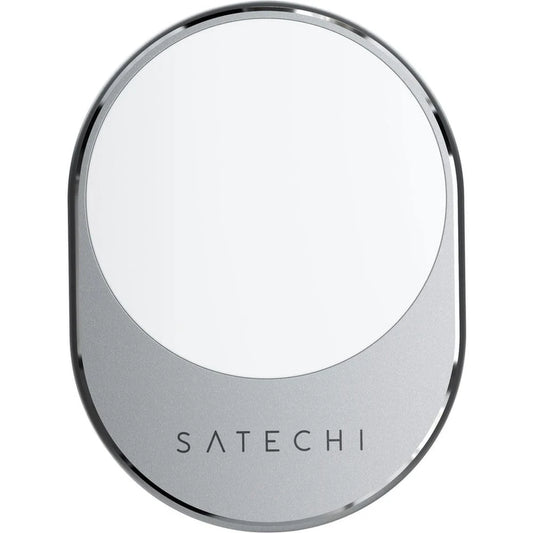 Satechi magnetická bezdrôtová nabíjačka do auta - strieborná - iSTYLE.sk