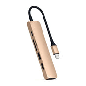 Satechi Slim Multimedia Adapter V2 - zlatý - iSTYLE.sk