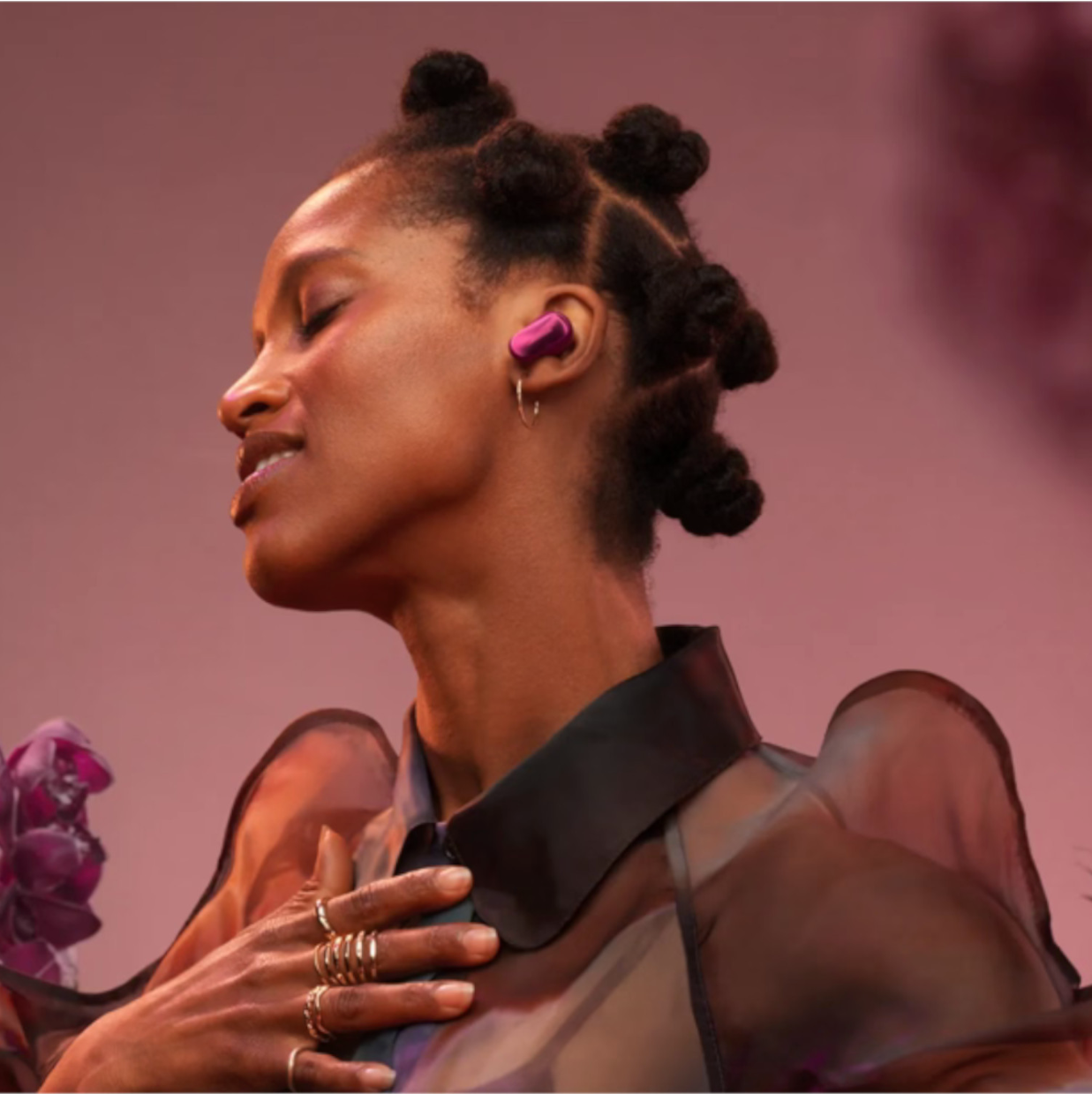 Bezdrôtové slúchadlá Bose QuietComfort Ultra Earbuds 2. gen - bordová