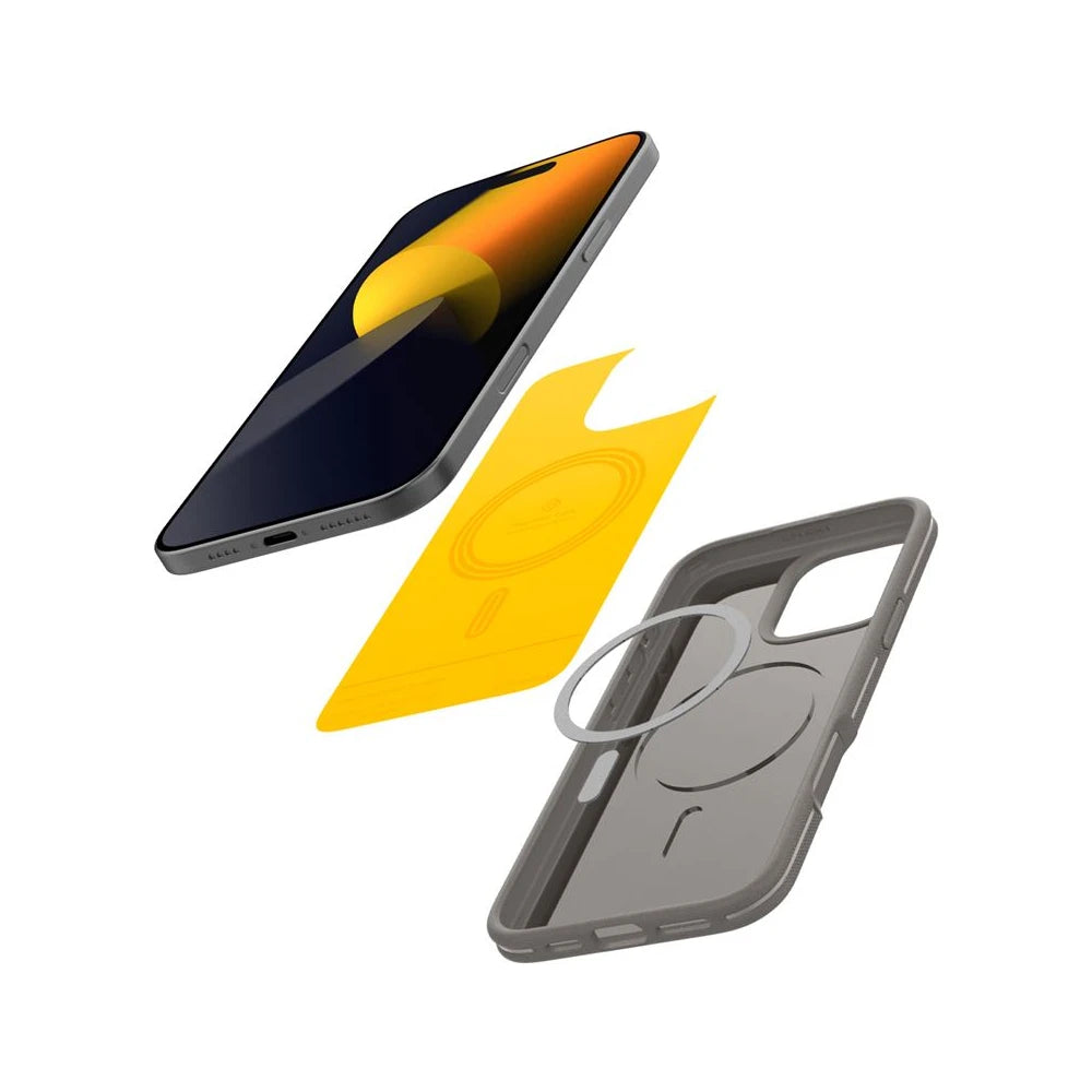 Spigen Caseology Athlex MagSafe kryt pre iPhone 16 Pro - sivý - iSTYLE.sk