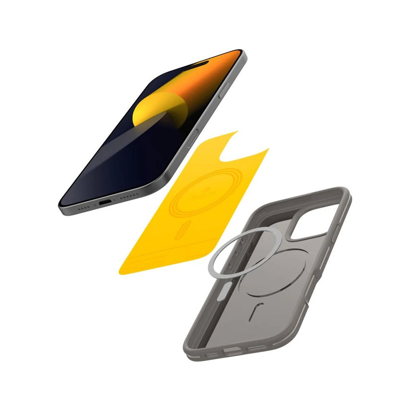 Spigen Caseology Athlex MagSafe kryt pre iPhone 16 Pro - sivý - iSTYLE.sk