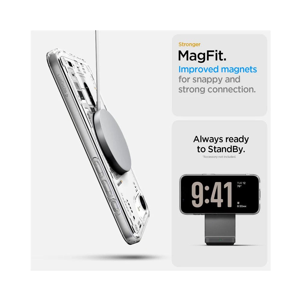 Spigen Ultra Hybrid MagSafe kryt pre iPhone 17e/16e - Neo One