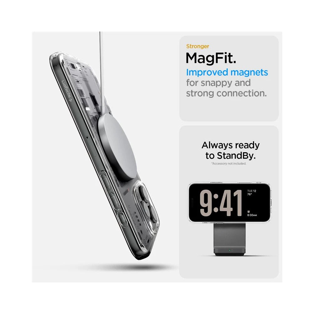 Spigen Ultra Hybrid MagSafe kryt pre iPhone 16 Pro - Neo One - iSTYLE.sk