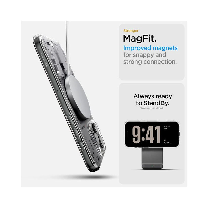 Spigen Ultra Hybrid MagSafe kryt pre iPhone 16 Pro - Neo One - iSTYLE.sk