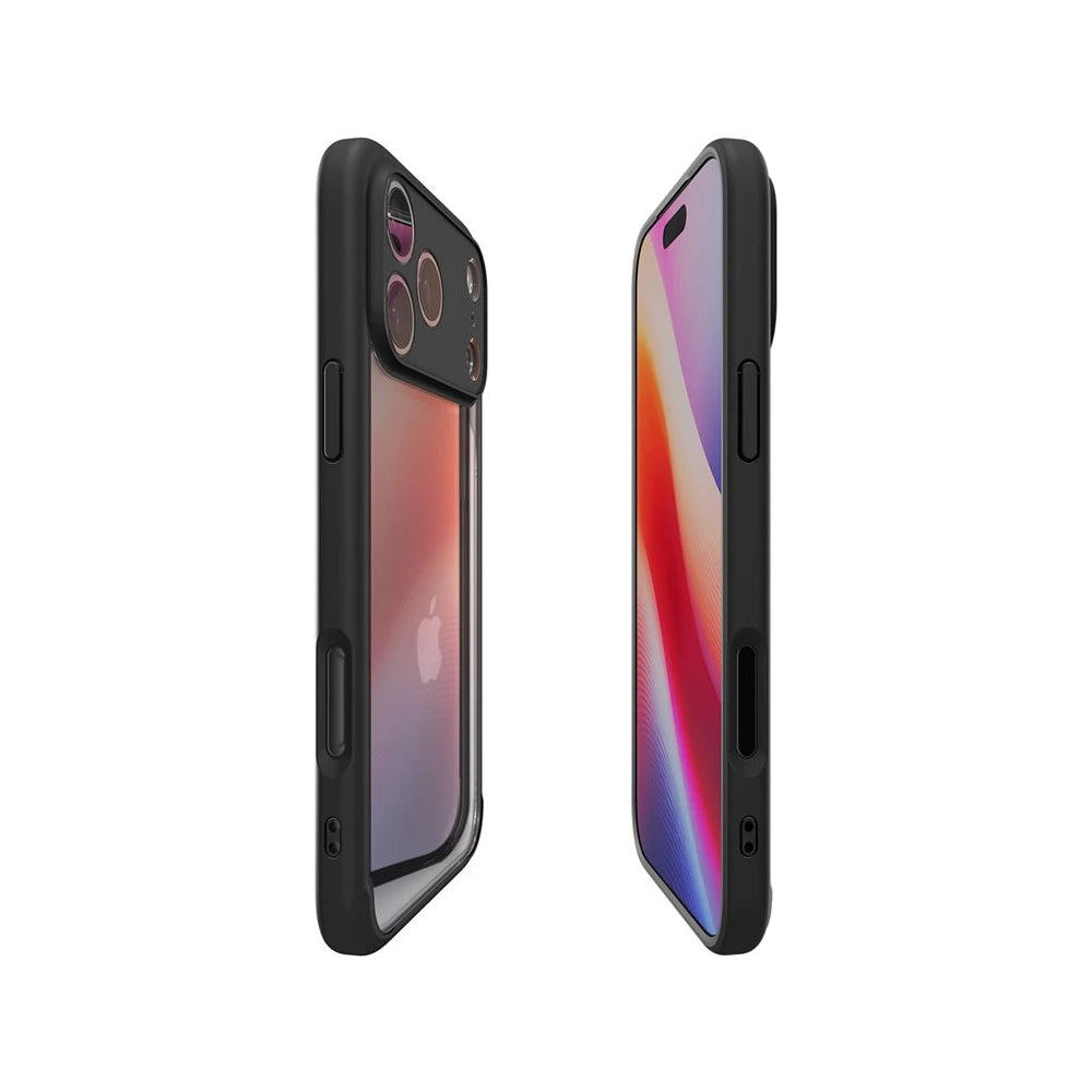 Spigen Ultra Hybrid kryt pre iPhone 17 Pro - matne čierny - iSTYLE.sk