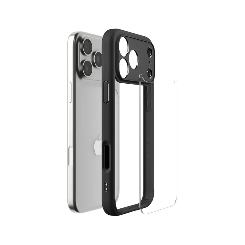 Spigen Ultra Hybrid kryt pre iPhone 17 Pro - matne čierny - iSTYLE.sk