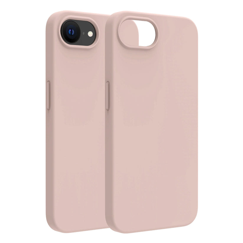 MagSafe silikónový kryt pre iPhone 16e Dviced Silicone Magnetic Case - ružový - iSTYLE.sk