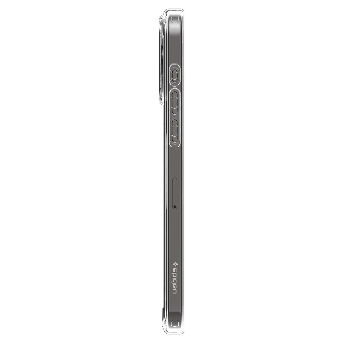 Spigen Crystal Hybrid MagSafe, white - iPhone 15 Pro Max